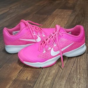Nike Air Zoom Ultra pink training shoes